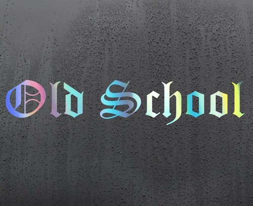 Old school holographic - holographic, vinyl
