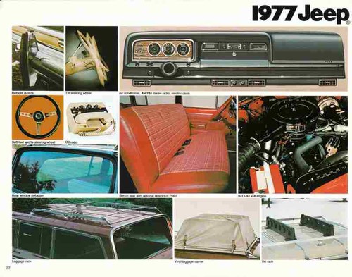 Photo 1977 jeep full line - a4,