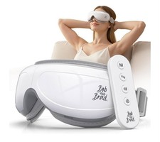 Bob and Brad Smart Eye Massager with Remote & Heat, Dry Eyes Migraines Relief