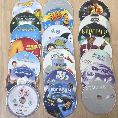 Kids family dvd - 20+, only