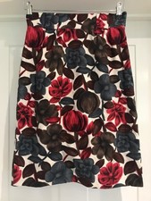 Boden Floral Pencil Skirt Size