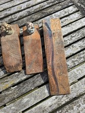 job lot 5 Handmade Hardwood Wooden Door Stop  Wedge,  solid wood, decorative 