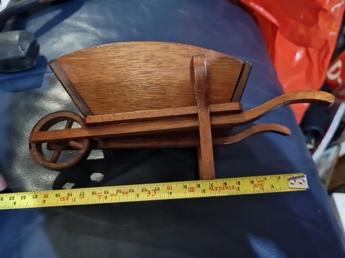 Model wooden wheelbarrow - model, 9