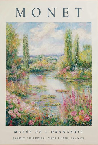 Large size claude monet - large,