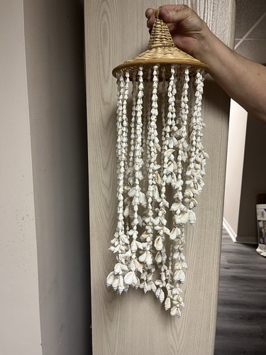Vintage hanging seashell - vintage,