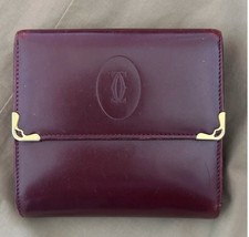 Burgundy Cartier Bi-fold