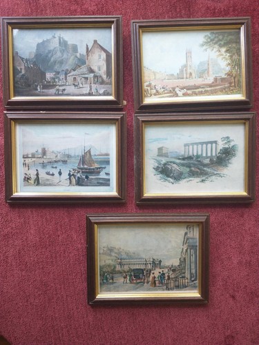 Five edinburgh prints - edinburgh,