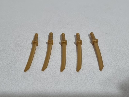 Lego piece lot - lot, golden