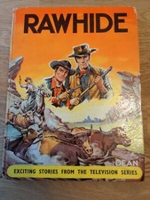 Rawhide Annual (1960) Vintage Western TV Series Hardback Book Good Condition