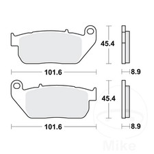 MCB753SV TRW Brake Pads