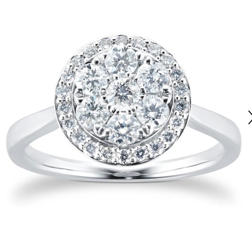 Engagement rings white - rings, gold