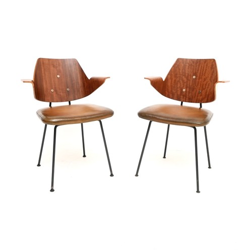 Pair vintage mahogany and - vintage,