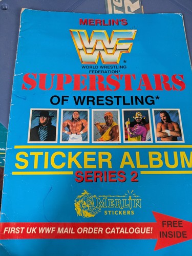 Vintage wwf superstars merlin - vintage,