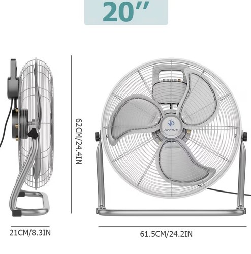 Metal floor fan high - metal, fan,