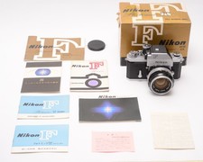 Nikon F 35mm Film SLR Camera with FT Photomic Finder & Nikkor-S 50mm F/1.4 Lens