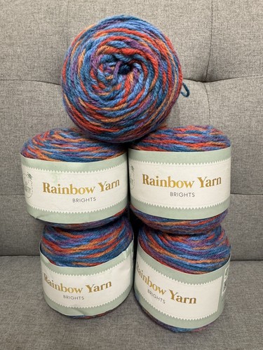 Aldi crafty rainbow yarn - so,