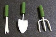 Set of Three Garden Tools