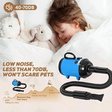 2800W Electric Pet Dog Dryer Blaster Smart Pet Dryer Temperature Display