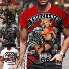 Motorcycle T-Shirt Casual