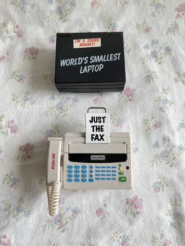 Worlds smallest laptop - +, fax