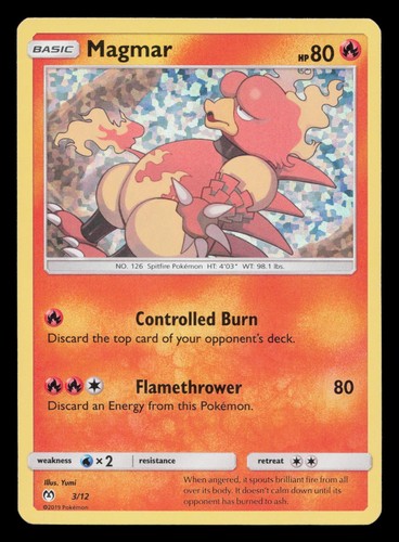 Magmar holo mcdonald - magmar,