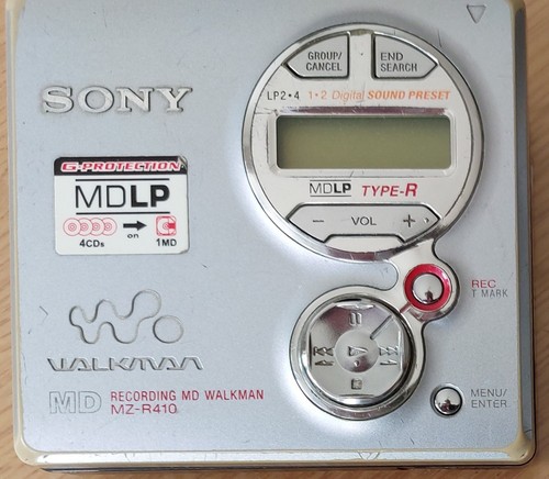 Sony r410 minidisc player - mz-r410,