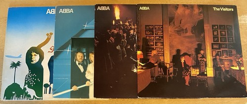 Abba vinyl lot albums - abba, x4