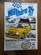 1985 WILLHIRE 24 HOUR CAR RACE