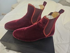 *RARE* Men's Burgundy Velvet