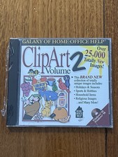 Clip Art Volume 2 Galaxy Software PC CD-ROM Computer Software BRAND NEW & SEALED