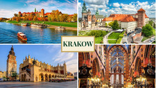 Krakow Poland Fridge Magnet Travel Souvenir Gift Wawel Castle Market Square