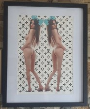 DEATH NYC Limited Edition Signed + Framed Print CoA Street Urban Pop Art