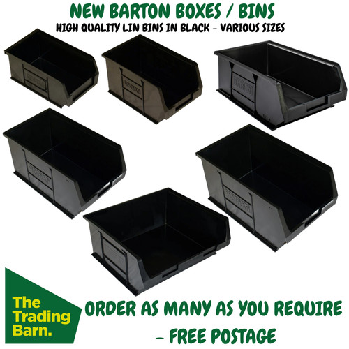 Black plastic parts - parts, lin