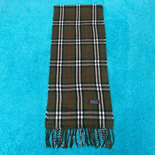 Burberry vintage scarf green - vintage,