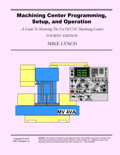 Machining center programming - machining,