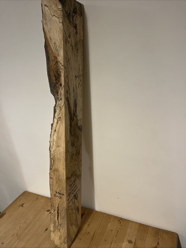 Waney edge spalted - waney,