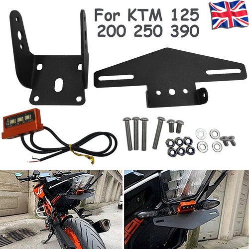 Motorcycle rear number - rear, plate
