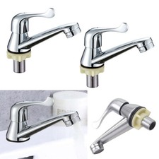 1 Pair Chrome Lever Basin Sink