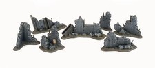 Wargaming Terrain  Scenery 40K Model Diorama Rubble Kit 1 – 28mm