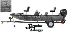 Boat Wrap Gray Modern Abstract