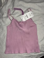 Zara Vest Pyjama Top In Light