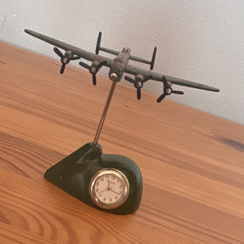 Aeroplane novelty desk clock - novelty,