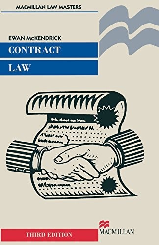 Contract law mckendrick ewan - contract,