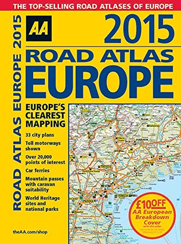 Road atlas europe - atlas,