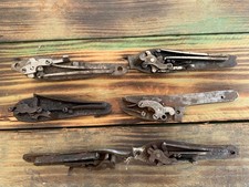 6 x Flintlock, Percussion Lock Plates, Antique Vintage Musket