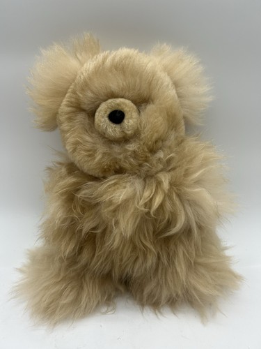 Alpaca fur teddy bear - 14”,