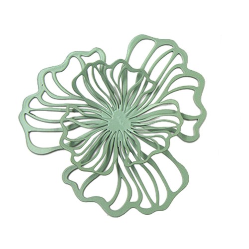 Metal floral wall hanging - floral,
