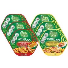 John West Lunch On The Go Tasty Ready to Eat Fish Tuna Salad - Pack of 6 x 220g