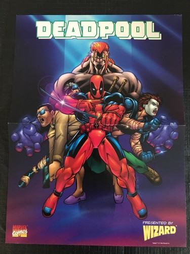 Deadpool wizard poster 10x13 - deadpool,