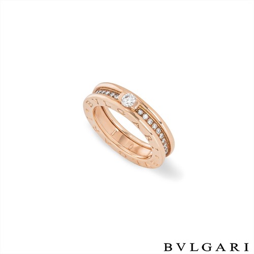 Bvlgari rose gold - bvlgari, diamond